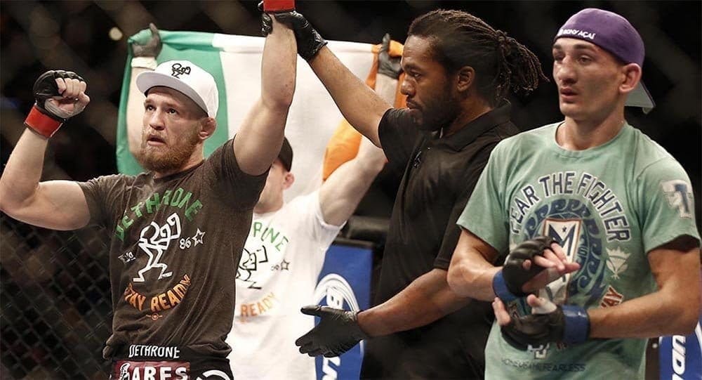 Макс Холлоуэй и Конор Макгрегор